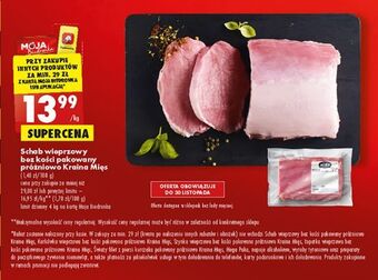 Biedronka Schab wieprzowy bez kości kraina mięs oferta