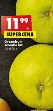 Biedronka Grapefruit zielony sweete oferta