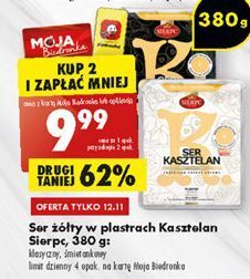 Biedronka Ser kasztelan śmietankowy sierpc oferta