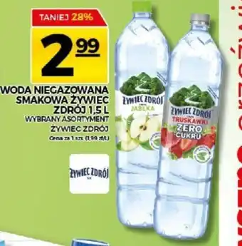 Topaz Woda Niegazowana Smakowa Żywiec Zdrój 1,5l oferta