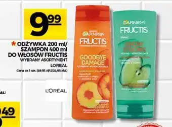 Odżywka 200ml/ Szampon 400ml do włosów Fructis
