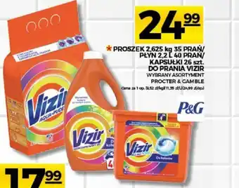 Topaz Proszek/Płyn/Kapsułek do prania Vizir oferta