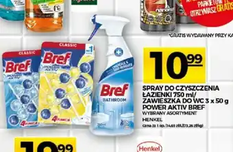 Topaz Spray do czyszczenia łazienki 750ml/Zawieszka do WC 3x50g oferta