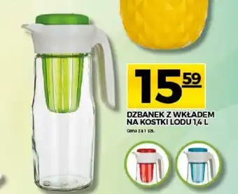 Topaz Dzbanek z wkładem na kostki lodu 1,4l oferta