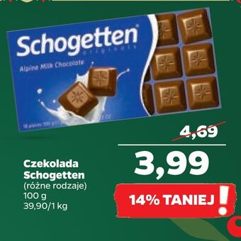 Netto Czekolada schogetten oferta