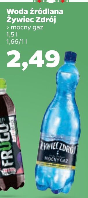 Netto Woda źródlana żywiec zdrój oferta