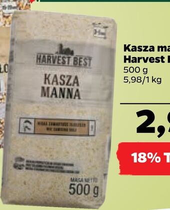Netto Kasza manna harvest best oferta