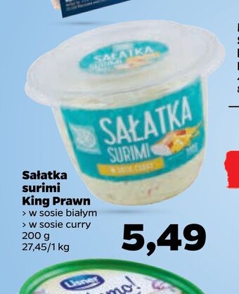 Netto Sałatka surimi king prawn oferta