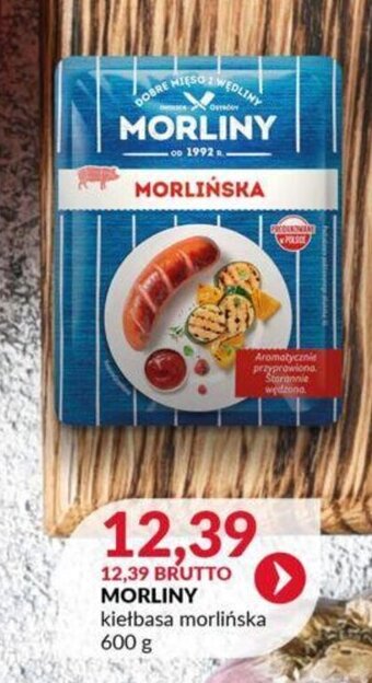 Eurocash Morliny Kiełbasa Morlińska 600g oferta