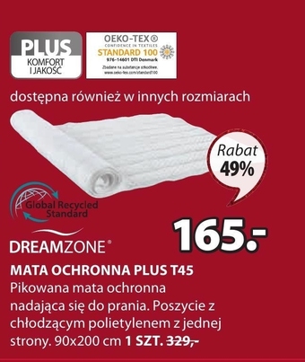 JYSK Mata ochronna na łóżko oferta