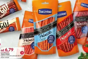 Eurocash Tarczyński Kabanosy Exclusive paluszki 80/95g różne rodzaje oferta