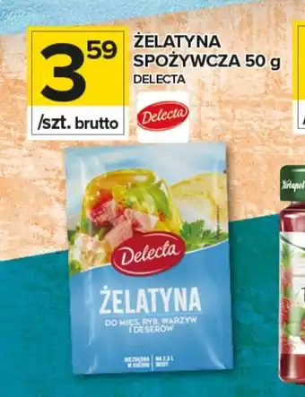 Topaz Żelatyna spożywcza Delecta 50g oferta