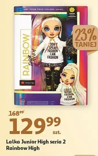 Auchan Lalka rainbow high oferta