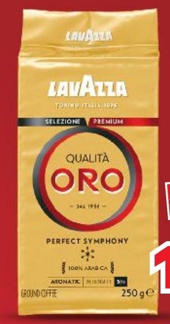 Kaufland Lavazza qualità oro perfect symphony kawa mielona 250 g oferta