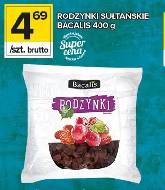 Rodzynki sułtańskie Bacalis 400g