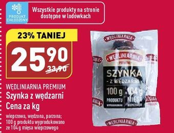 ALDI Szynka z wędzarni wędliniarnia premium oferta