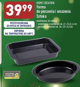 ALDI Forma emaliowana owalna 36 x 5.5 25 cm home creation oferta