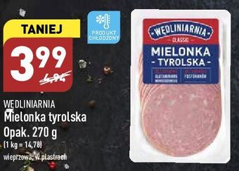 ALDI Mielonka tyrolska wędliniarnia classic oferta