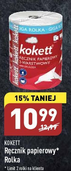 ALDI Ręcznik papierowy 2-warstwowy kokett oferta