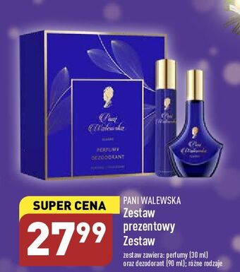 ALDI Zestaw w pudełku: dezodorant 90 ml + perfumy 30 pani walewska classic oferta