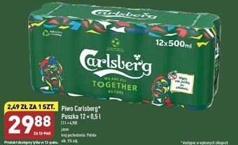 ALDI Piwo carlsberg oferta