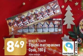 ALDI Figurki marcepanowe mikołaj wintertraum oferta