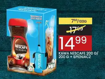 Wafelek Kawa Nescafe 200g + spieniacz oferta