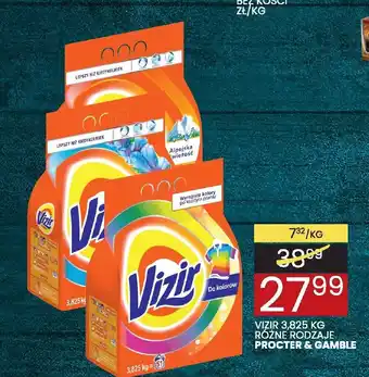 Wafelek Proszek do prania Vizir 3,825kg oferta