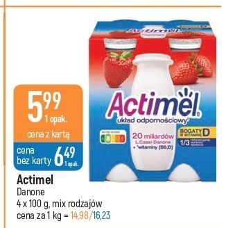 E.Leclerc Jogurt truskawka danone actimel oferta