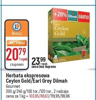E.Leclerc Herbata dilmah earl grey oferta