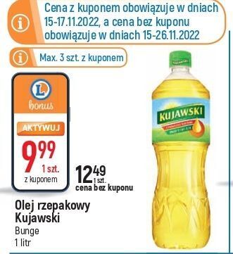 E.Leclerc Olej rzepakowy kujawski oferta