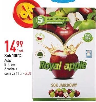 E.Leclerc Sok jabłkowy royal apple oferta