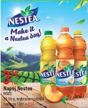 E.Leclerc Herbata mrożona peach nestea oferta