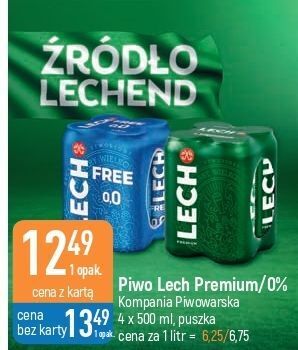E.Leclerc Piwo lech premium oferta