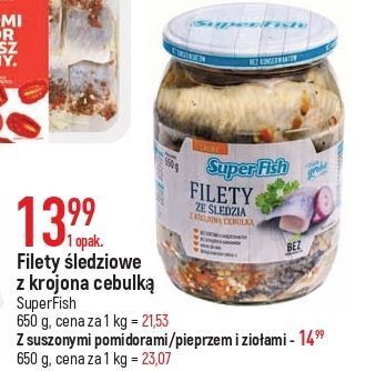 E.Leclerc Filety śledziowe z pieprzem i ziołami superfish oferta