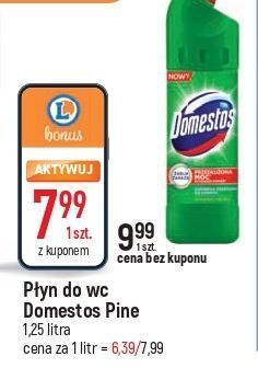 E.Leclerc Płyn do wc pine domestos oferta