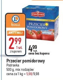 E.Leclerc Przecier pomidorowy podravka oferta