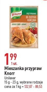 E.Leclerc Przyprawa do złotego kurczaka knorr oferta