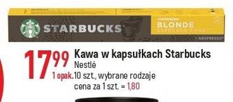 E.Leclerc Kawa starbucks blonde oferta