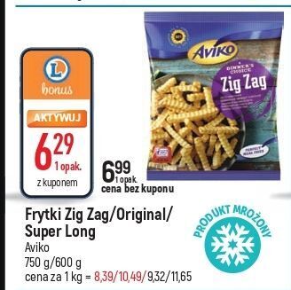 E.Leclerc Frytki karbowane aviko zig zag oferta
