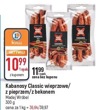 E.Leclerc Kabanosy wieprzowe madej & wróbel oferta