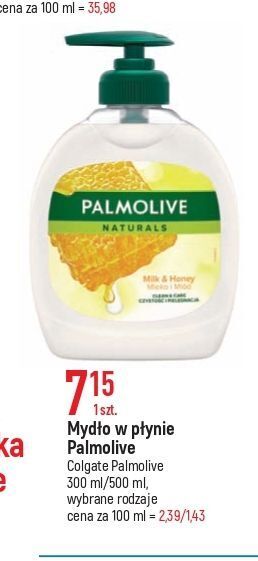 E.Leclerc Mydło w płynie mleko i miód - zapas palmolive naturals oferta