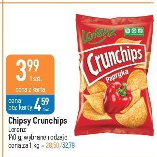 E.Leclerc Chipsy paprykowe crunchips oferta