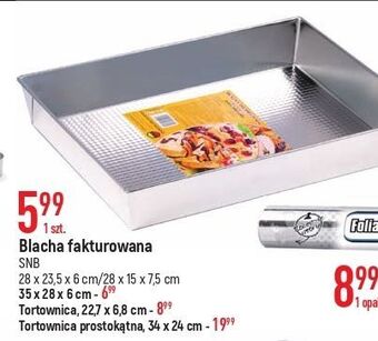 E.Leclerc Blacha fakturowana 28 x 23,5 6 cm snb oferta