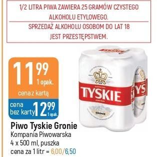 E.Leclerc Piwo tyskie gronie oferta