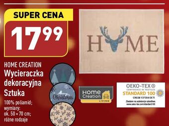 ALDI Wycieraczka dekoracyjna 50 x 70 cm home creation oferta