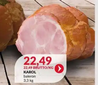 Eurocash Karol Baleron 3,3kg oferta