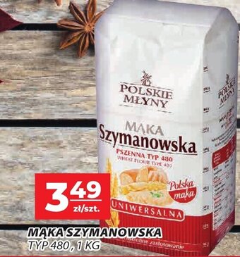 Top Market Polskie młyny mąka szymanowska typ 480 1kg oferta