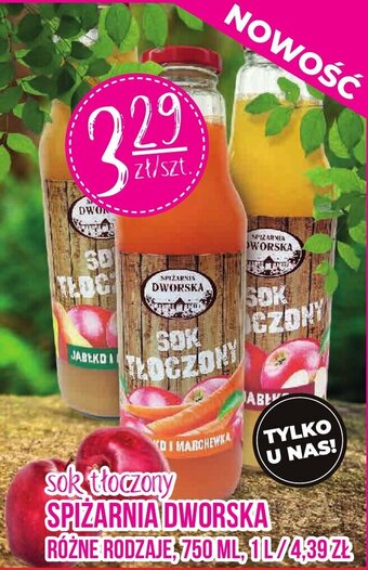 Spiżarnia dworska sok tłoczony 750ml