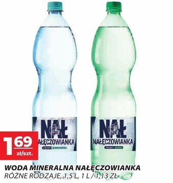 Top Market Nałęczowianka woda mineralna 1,5l oferta